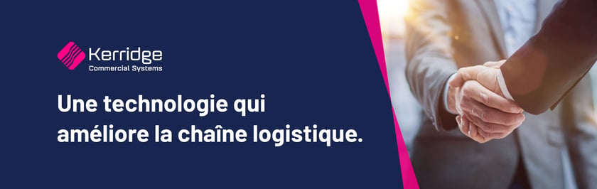 Une technologie qui améliore la chaîne logistique.